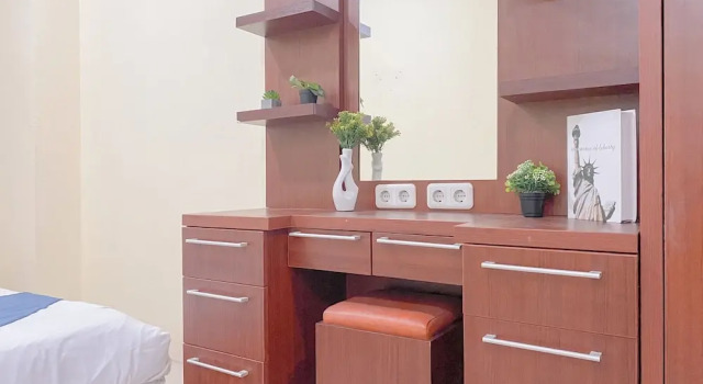 Combined 1Br With Extra Room Apartment At Green Pramuka City, Book Apartment Jakarta Jakarta Province
