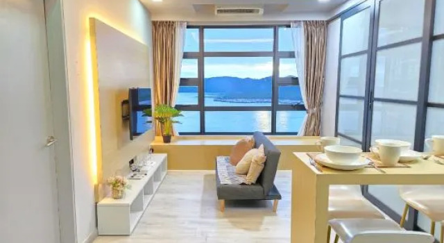 Jesselton Quay|Full Sea View|High Floor|Comfort|2Br|4 Pax