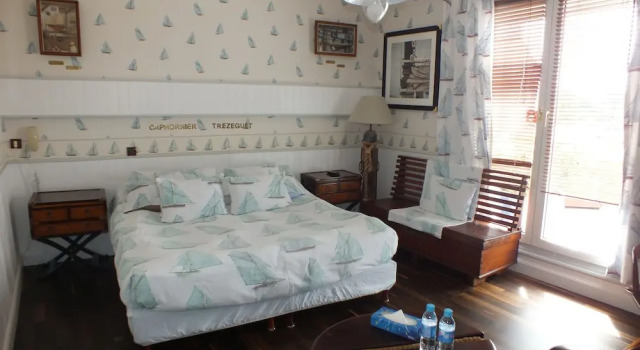 Двухместный номер Superior с видом на море Hôtel Le Beauséjour