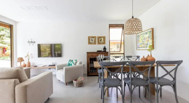 Bangalô 28 no Eco Resort-SH017, Забронировать Вилла Коттеджи Тамандаре, рядом с Пляж Карнейрос, Коттедж