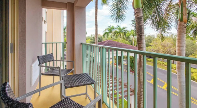 Двухместный номер Standard с балконом Courtyard Fort Lauderdale SW Miramar