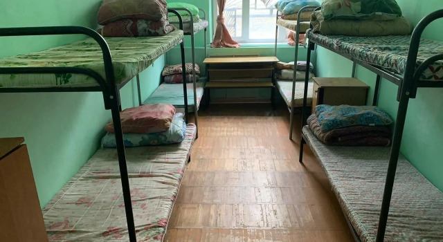 Кровать в общем номере Урожай