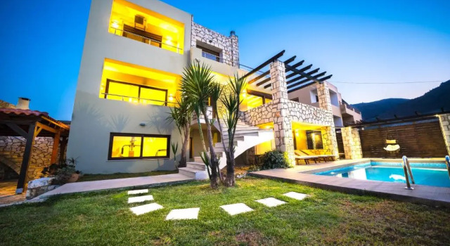 Вилла Deluxe с видом на море Villa Silvia