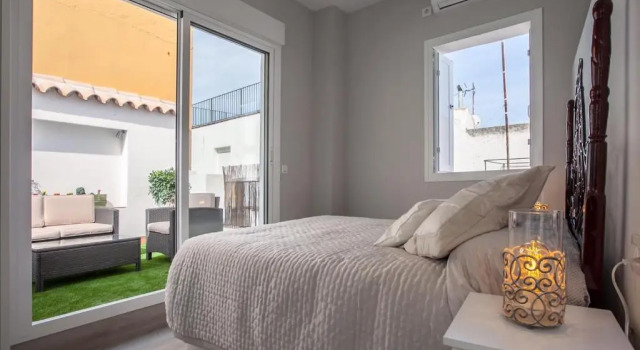 Ático Duplex Gran Terraza ↑ Calidades 2 Hab 2baños, Забронировать Отель Старый город Севилья, рядом с La Torre de Don Fadrique
