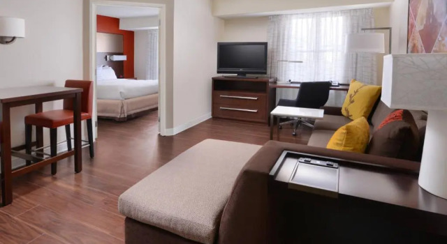 Двухместный люкс c 1 комнатой Residence Inn by Marriott San Antonio Airport/Alamo Heights