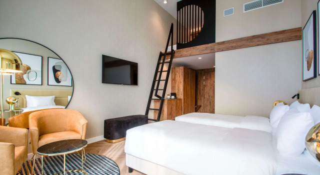 Семейный номер Standard с балконом Radisson Blu Hotel Sopot