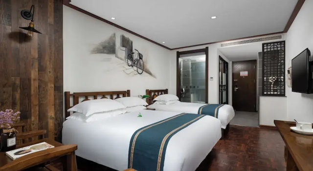 Трёхместный семейный номер Standard Nostalgia Hotel Tianjin Binhai Tanggu