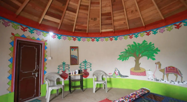 Rann Chandni Homestay resort, Rezerwuj Ośrodek wypoczynkowy Hotele w Hodka z parkingiem, Parking