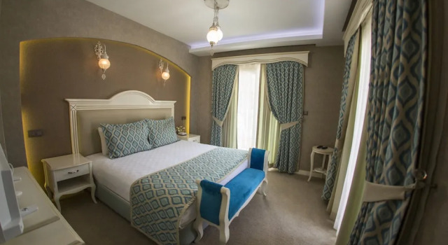 Люкс с балконом Hatunca Otel & Restaurant