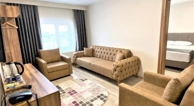 Люкс с видом на горы Zümrüt Palas Otel