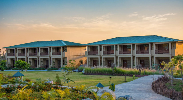 Corbett The Baagh Spa & Resort, Rezerwuj Ośrodek wypoczynkowy Hotele w Uttarakhand z basenem, Basen