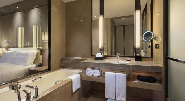 Номер Executive с видом на залив DoubleTree By Hilton Xiamen-Haicang