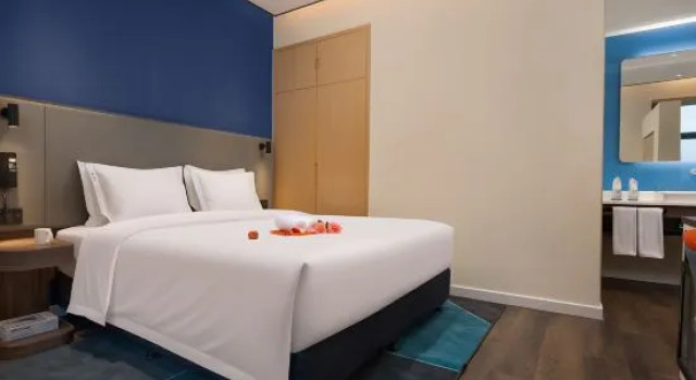 Двухместный люкс с видом на город Changsha Xingsha Haichuang Center  Hotel