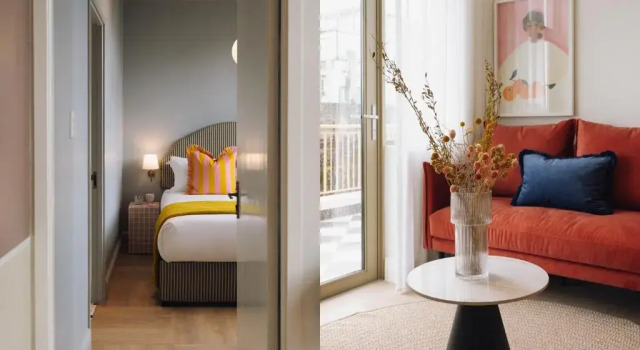 Люкс с балконом The Trade Boutique Hotel