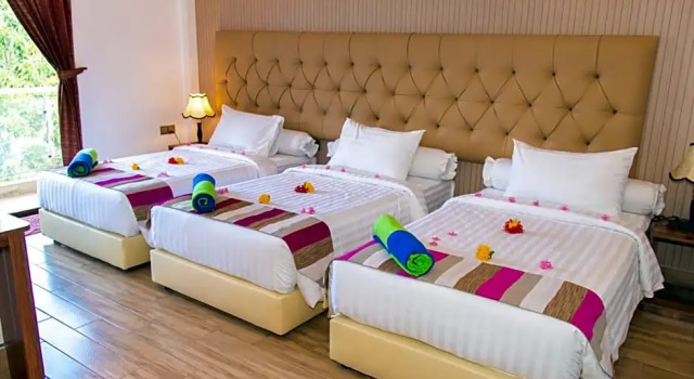 Трёхместный номер Rosy Villa Hotel