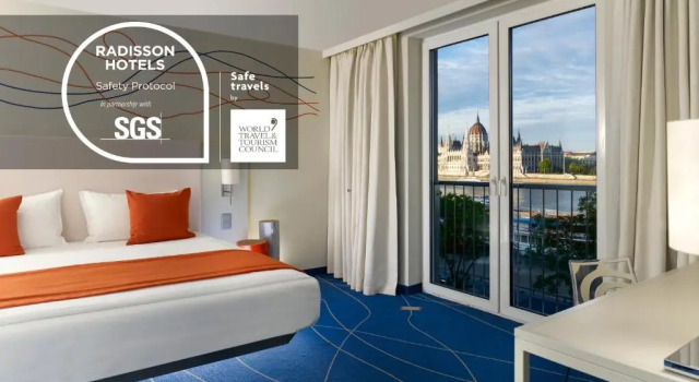 Двухместный room Superior with Danube view Park Plaza Budapest