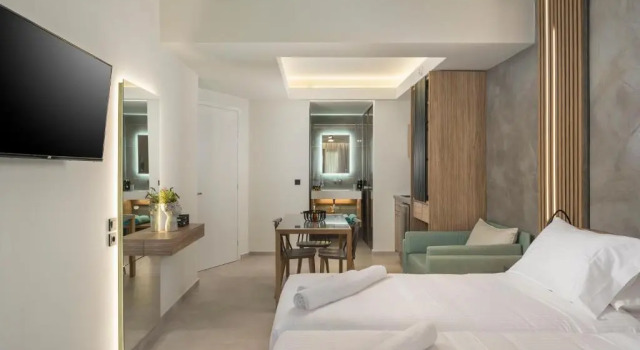 Номер Deluxe Alkionides Seaside Apartments