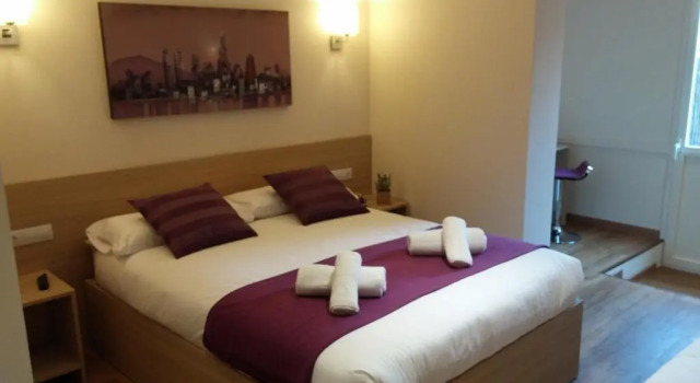 Двухместный номер Superior с балконом Hostal Barcelona Travel
