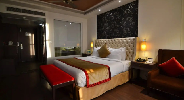 Номер Luxury с балконом Indraprastha Spa Resort