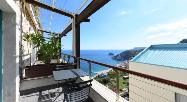 Апартаменты c 1 комнатой с балконом и с видом на море Dominio Mare Resort & SPA