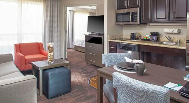Двухместный номер Standard c 1 комнатой Homewood Suites by Hilton Dallas-Irving-Las Colinas