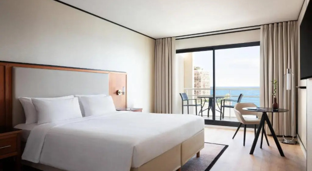 Двухместный номер Deluxe с балконом и с видом на море Riviera Marriott Hotel La Porte De Monaco