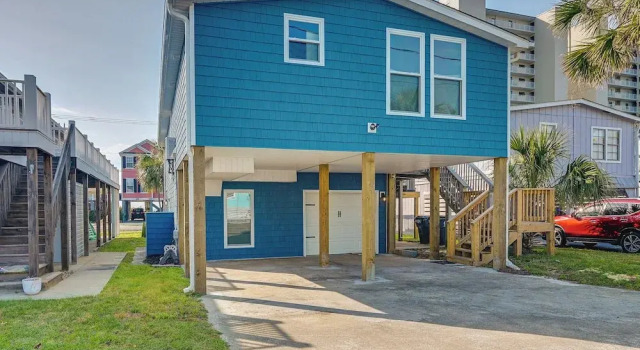 Below Deck Beach House: Walk to the Ocean, Забронировать Апартаменты/квартира Апартаменты Южной Каролины, Апартаменты/квартира