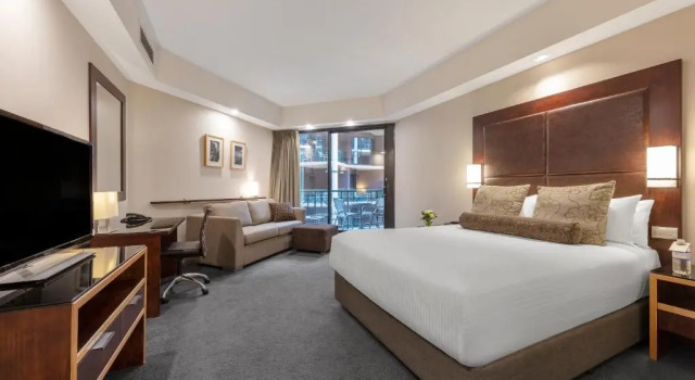Двухместный номер Courtyard с балконом Amora Herencia Riverwalk Melbourne