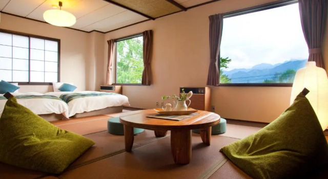 Номер Standard с видом на город Hotel Hakuba Berghaus