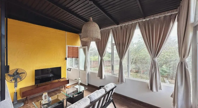 Студия с видом на сад An Nhiên Farmstay & Resort