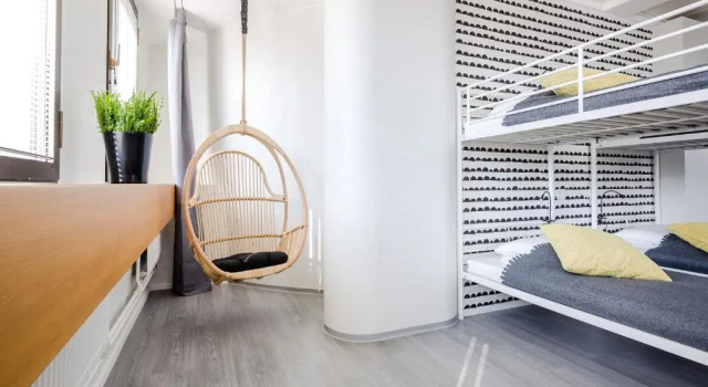 Кровать в общем номере (женский номер) Hostel Café Koti