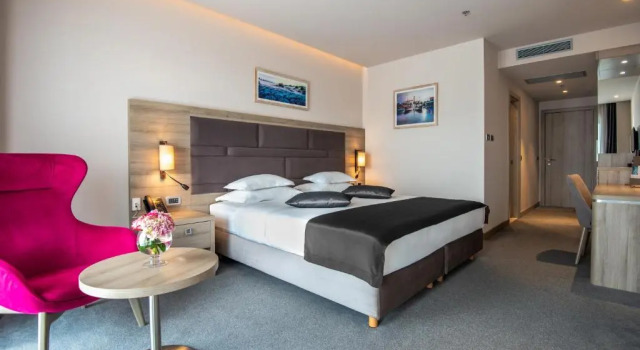 Двухместный номер Superior с балконом и с видом на море Hotel Plaža Duće