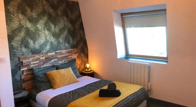 Двухместный номер Standard с видом на бассейн Chambres dHôte Dijon Clair de Lune Adults Only