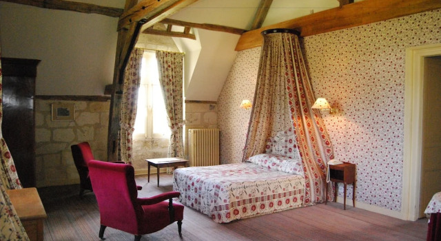 Номер Luxury Château De La Bourdaisière