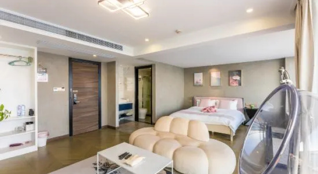 Люкс с видом на море Shengsi I Chose Luxury Sea View Homestay (Dayuwan Bay Beach Branch)