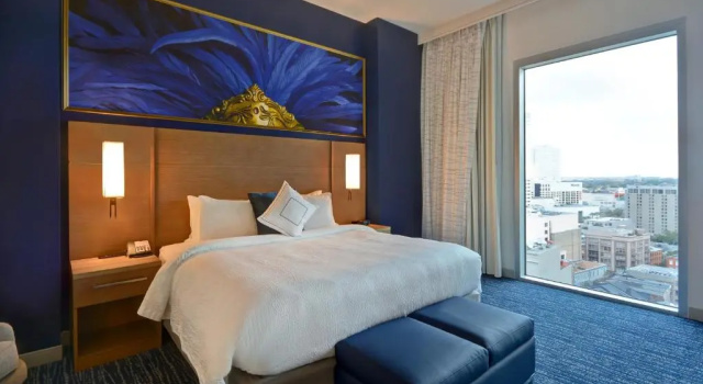 Двухместный люкс с 2 комнатами Residence Inn by Marriott New Orleans French Quarter Area/Cen B