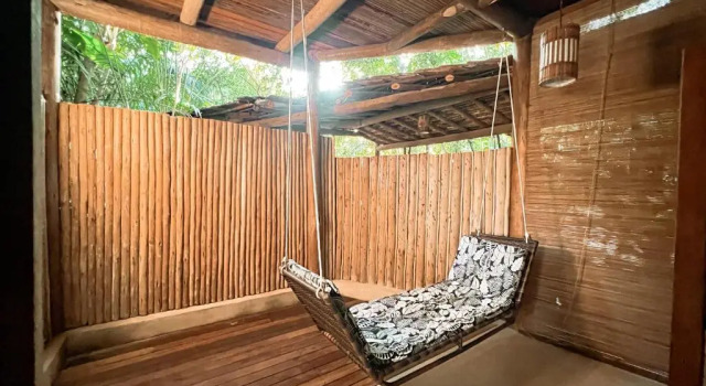 Трёхместный номер Standard с балконом Pousada Cajueiro Trancoso