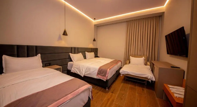 Четырёхместный номер Standard Цокольный этаж City Center Hotel