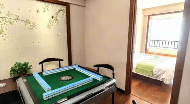 Семейный люкс Muhai Lvsu Seaview Apartment (Development Zone Shibeiwan Water Park Branch)