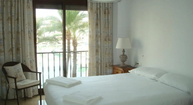 2252-Amazing apt on beach, port view from terrace!