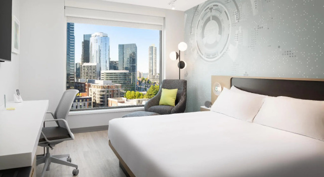 Двухместный номер Standard с красивым видом из окна Astra Hotel, Seattle, a Tribute Portfolio Hotel by Marriott