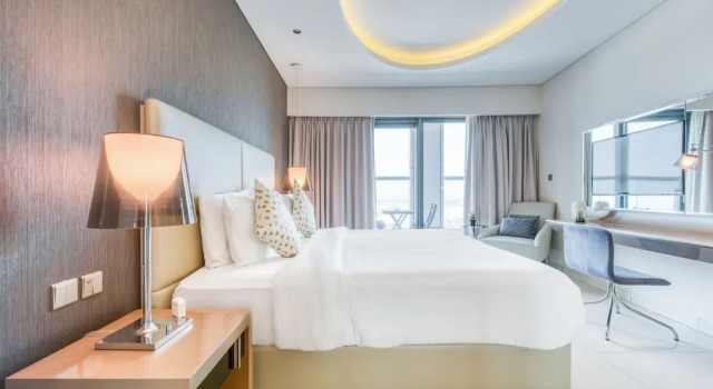 Апартаменты Deluxe c 1 комнатой с балконом Maison Privee - Cool Dubai Apt next Burj Khalifa & Design District