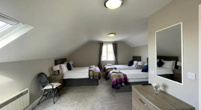Четырёхместный номер Standard с видом на горы Glasha Meadows Accommodation