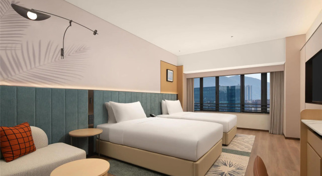 Двухместный номер Superior Hilton Garden Inn Shenzhen Pingshan Chaoshang Plaza