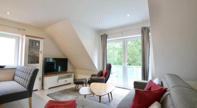 Апартаменты Parkoase 3, Maisonette Wohnung mit Balkon
