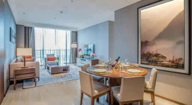 Семейный люкс Deluxe с 2 комнатами Oakwood Residence Damei Beijing