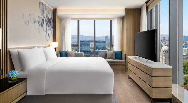 Люкс Executive c 1 комнатой Courtyard by Marriott Nanjing Jiangning