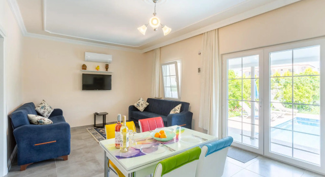 Villa Duman 1 Private Pool A C Wifi Car Not Required - 3164