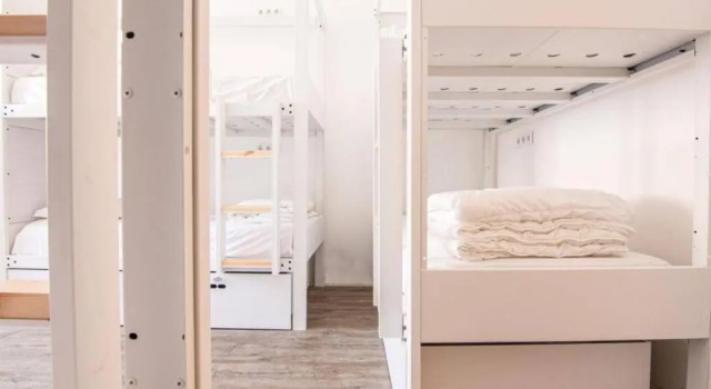 Кровать в общем номере (женский номер) Hostellicious