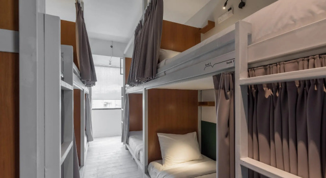 Кровать в общем номере (женский номер) Bunk & Bilik Hotel Jalan Ipoh